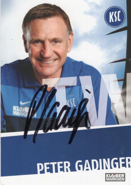 Gadinger, Peter - Karlsruher SC (2011/12)