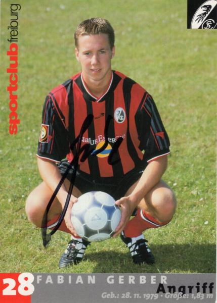Gerber, Fabian - SC Freiburg (2001/02)