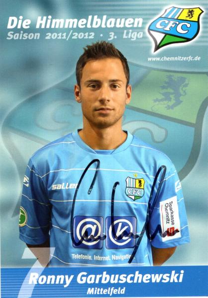 Garbuschowski, Ronny - Chemnitzer FC (2011/12)