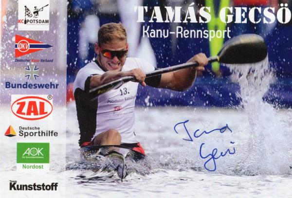 Gecsö, Tamas - Kanu