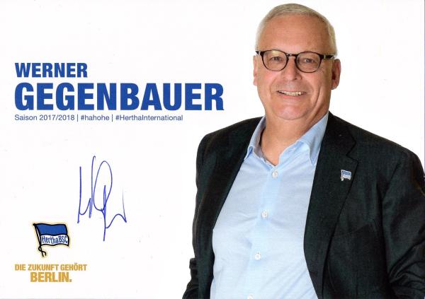 Gegenbauer, Werner - Hertha BSC Berlin (2017/18)