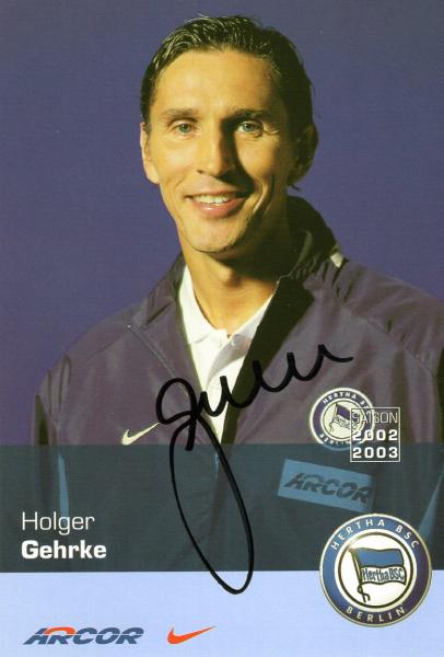 Gehrke, Holger - Hertha BSC Berlin (2002/03)