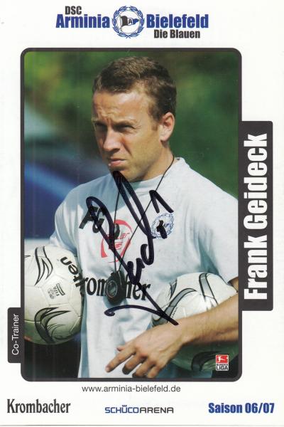 Geideck, Frank - Arminia Bielefeld (2006/07)