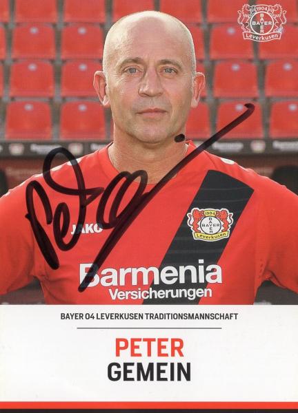 Gemein, Peter - Bayer Leverkusen (Traditionsmannschaft)