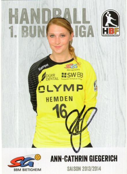 Giegerich, Ann-Cathrin - SG Bietigheim (2013/14)