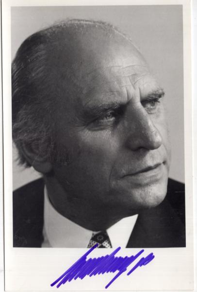 Gleichauf (†), Robert - ehem. Finanzminister von Baden-Württemberg
