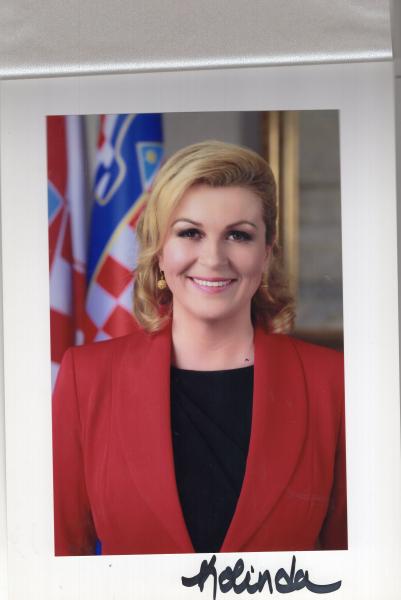 Grabar-Kitarovic, Kolinda - ehem. Präsidentin von Kroatien