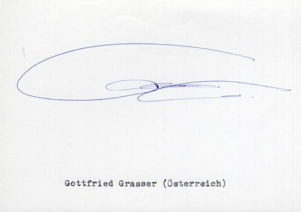 Grasser (A), Gottfried