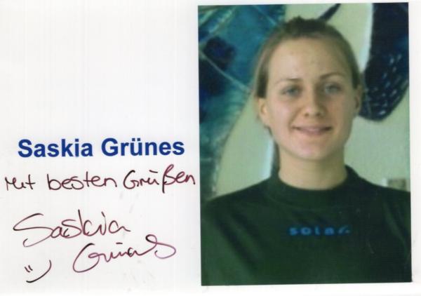 Grünes, Saskia - Synchronschwimmen