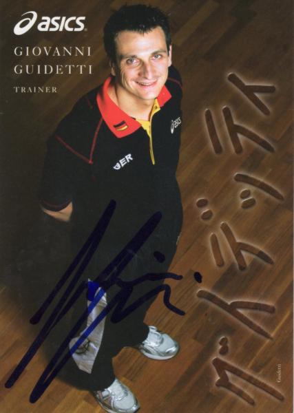 Guidetti, Giovanni - Tranier Nationalmannschaft