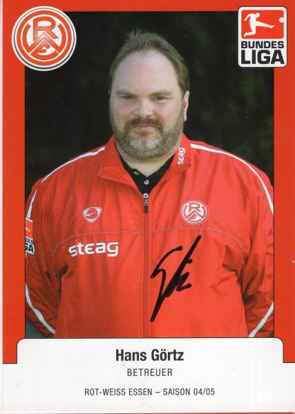 Görtz, Hans - Rot-Weiß Essen (2004/05)