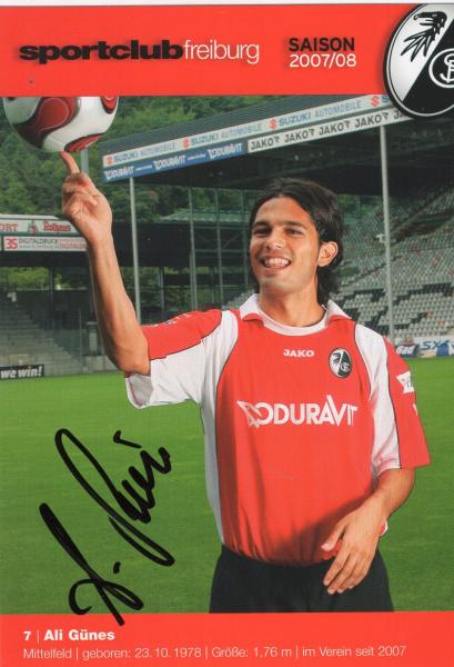 Günes, Ali - SC Freiburg (2007/08)