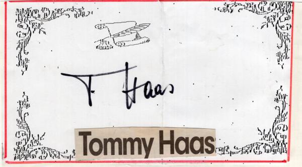 Haas, Tommy