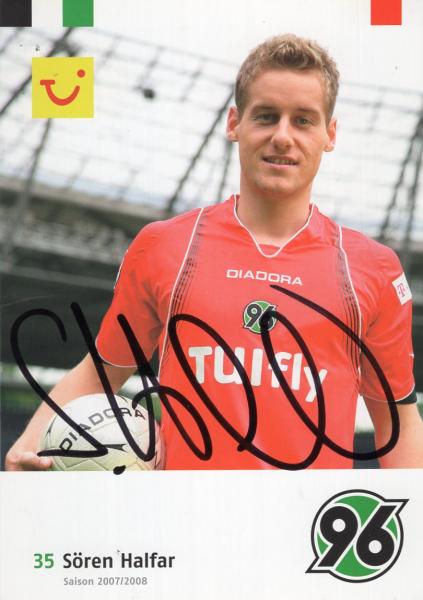 Halfar, Sören - Hannover 96 (2007/08)