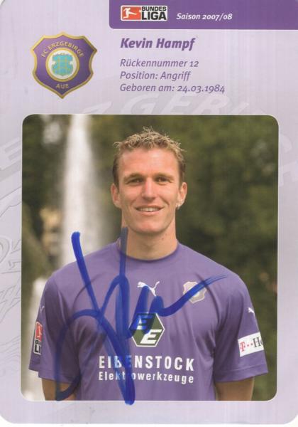 Hampf, Kevin - Erzgebirge Aue (2007/08)