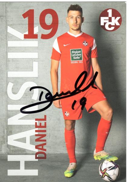 Hanslik, Daniel - 1.FC Kaiserslautern (2021/22)