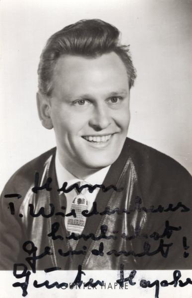 Hapke (†), Günther - DDR Sänger