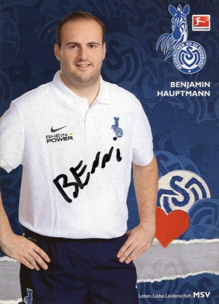 Hauptmann, Benjamin - MSV Duisburg (2012/13)