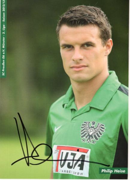 Heise, Philip - Preußen Münster (2012/13)