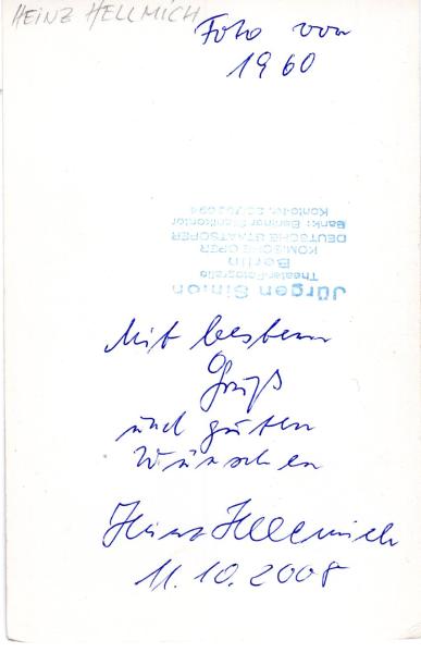 Hellmich (†), Heinz