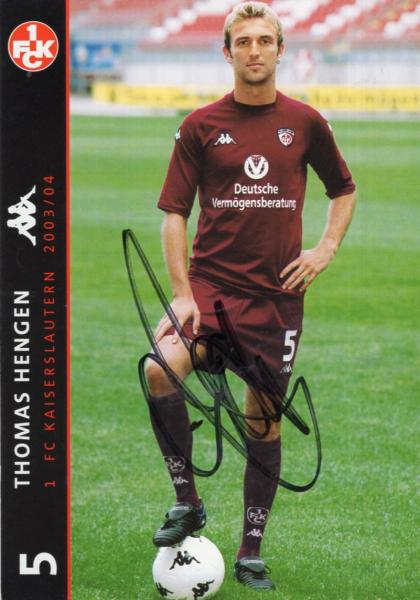 Hengen, Thomas - 1.FC Kaiserslautern (2003/04)