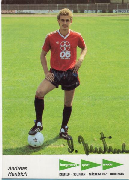 Hentrich, Andreas - Bayer Uerdingen (1984/85)