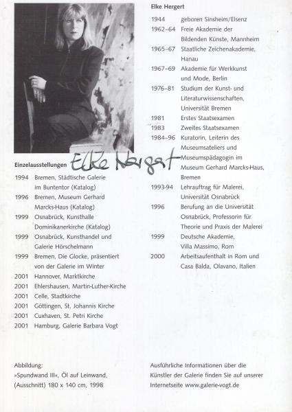 Hergert, Elke - Kunstmalerin