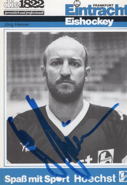 Hiemer, Jörg - Eintracht Frankfurt Eishockey