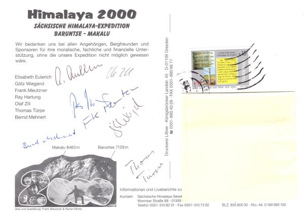 Himalaya 2000 - Sächsische Himalaya Expedition