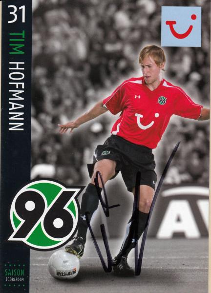 Hofmann, Tim - Hannover 96 (2008/09)