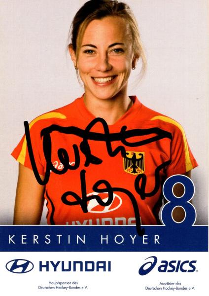 Hoyer, Kerstin - Nationaltrikot
