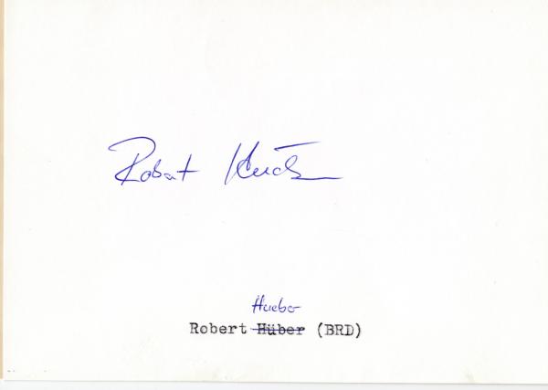 Hueber, Robert