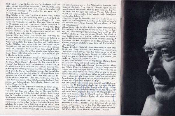 Söhnker (†) Hans & Böckmann, Gerd & Treutler (†), Toni & Blume, Marianne