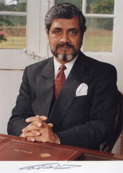 Uteem, Cessam - ehem. Präsident von Mauritius
