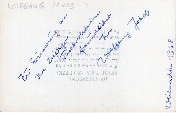 Jakob, Wolfgang