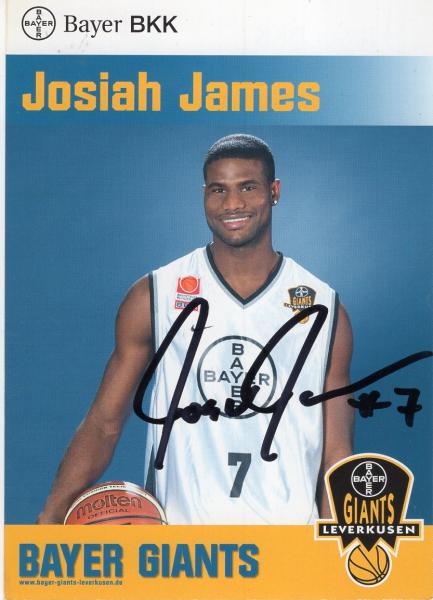 James, Josiah - Bayer Giants Leverkusen