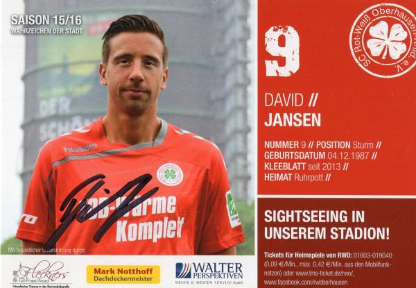 Jansen, David - Rot-Weiß Oberhausen (2015/16)