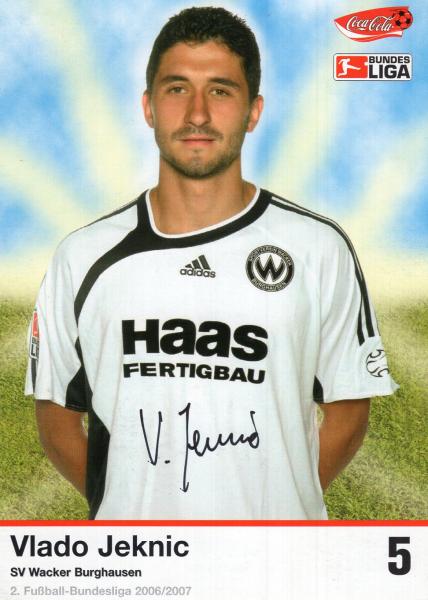 Jeknic, Vlado - Wacker Burghausen (2006/07)