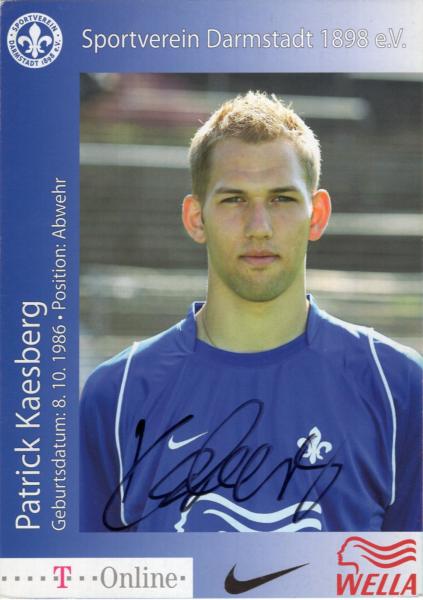 Kaesberg, Patrick - SV Darmstadt 98 (2006/07)