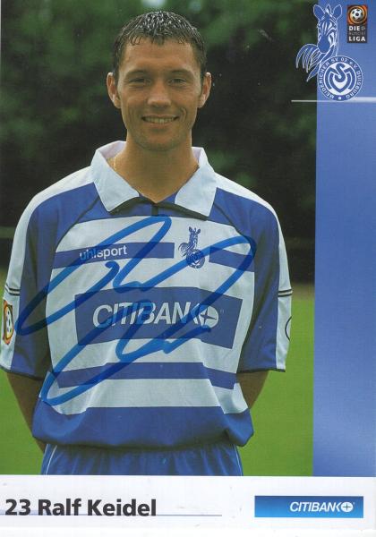 Keidel, Ralf - MSV Duisburg (2000/01)
