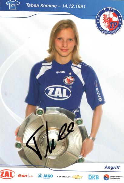 Kemme, Tabea - 1.FFC Turbine Potsdam (2011/12)