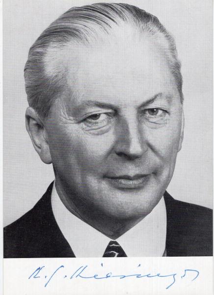 Kiesinger (†), Kurt Georg - ehem. Bundeskanzler