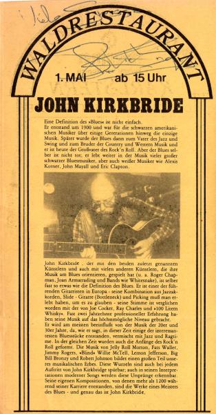 Kirkbride, John - schottischer Sänger