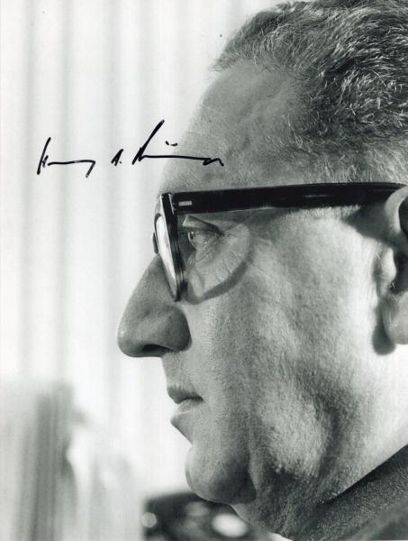 Kissinger (†), Henry - ehem. US Aussenminister
