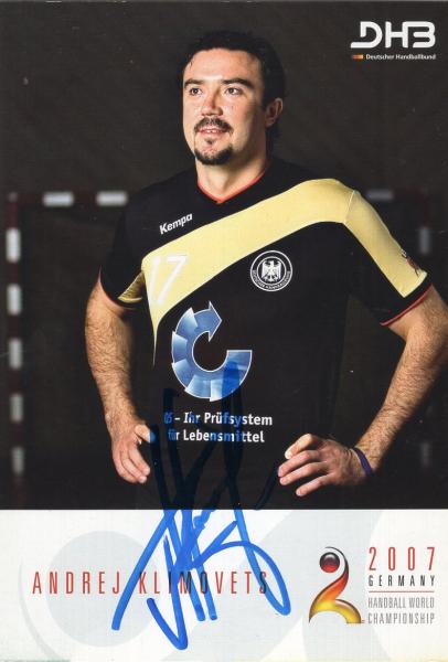 Klimovets, Andrej - Nationaltrikot - Weltmeister 2007