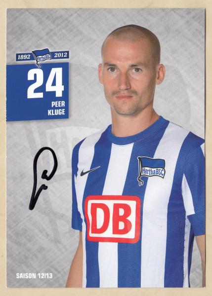 Kluge, Peer - Hertha BSC Berlin (2012/13)