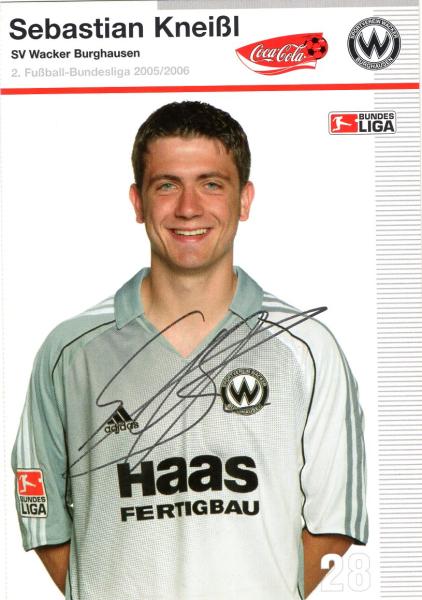 Kneißl, Sebastian - Wacker Burghausen (2005/06)