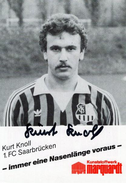 Knoll, Kurt - 1.FC Saarbrücken (1984/85)