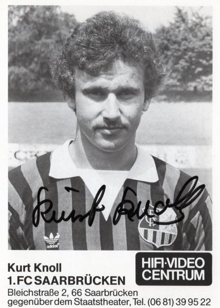 Knoll, Kurt - 1.FC Saarbrücken (1983/84)