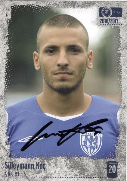 Koc, Süleymann - SV Babelsberg (2010/11)
